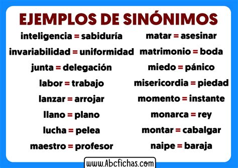 sinonimo del